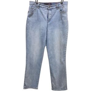 Gloria Vanderbilt Blue Straight Leg Jeans